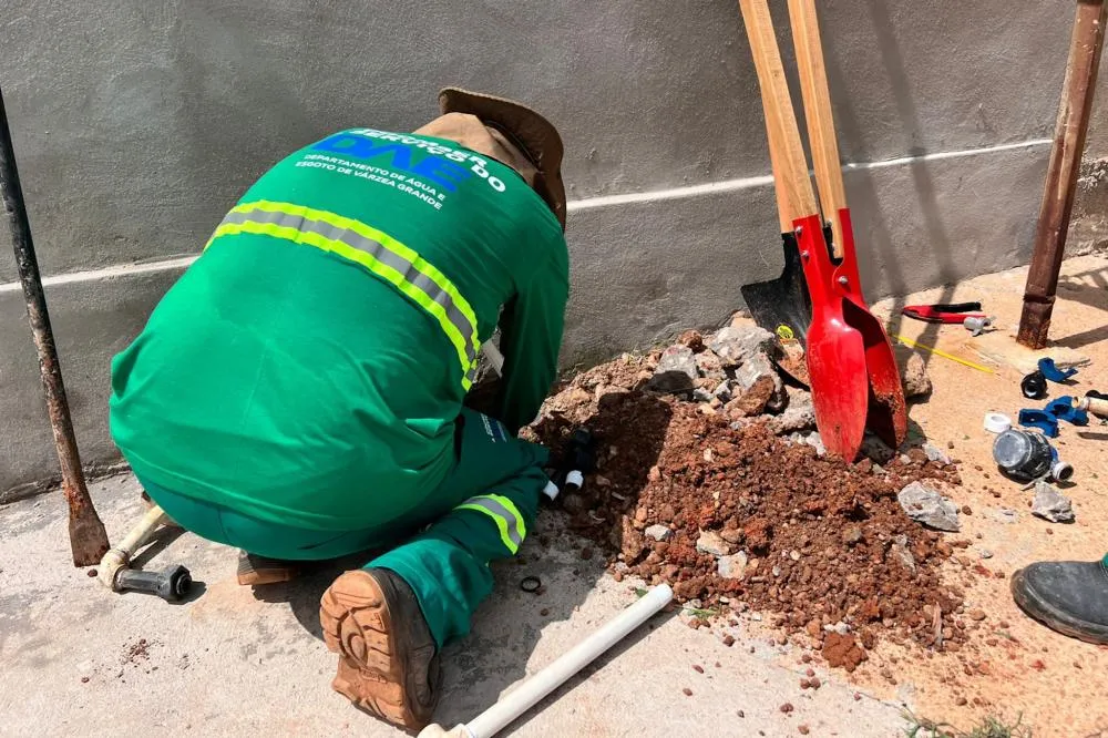 DAE-VG intensifica ações de melhoria no abastecimento e inicia novos trabalhos no bairro Gilson de Barros