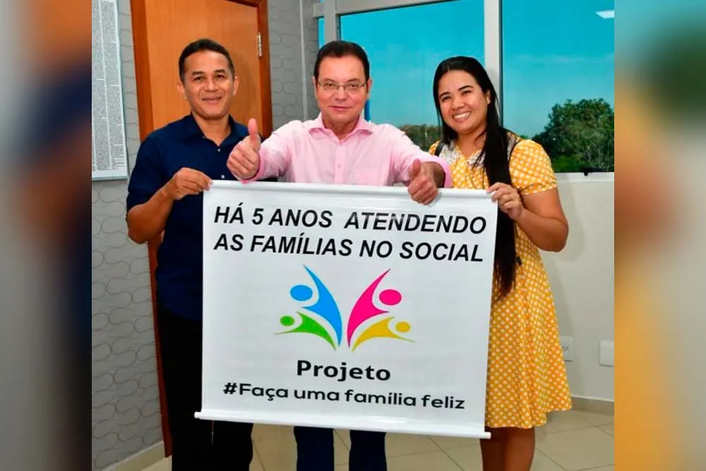 Botelho fortalece projeto “Faça uma Família Feliz”, que já atende mais de 500 famílias na região Norte