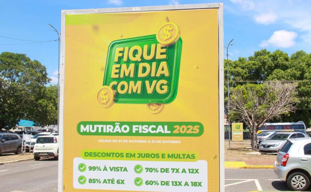 Faltam quatro dias para encerramento do Mutirão Fiscal 2025 com até 99% de desconto em multas e juros