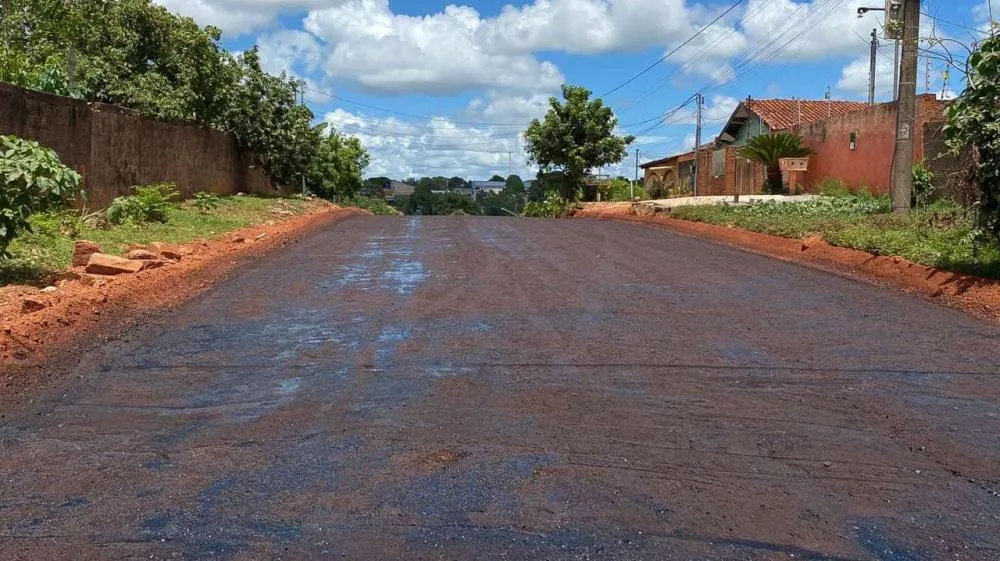Prefeitura de VG executa obras de pavimentação e infraestrutura no bairro Jardim Glória